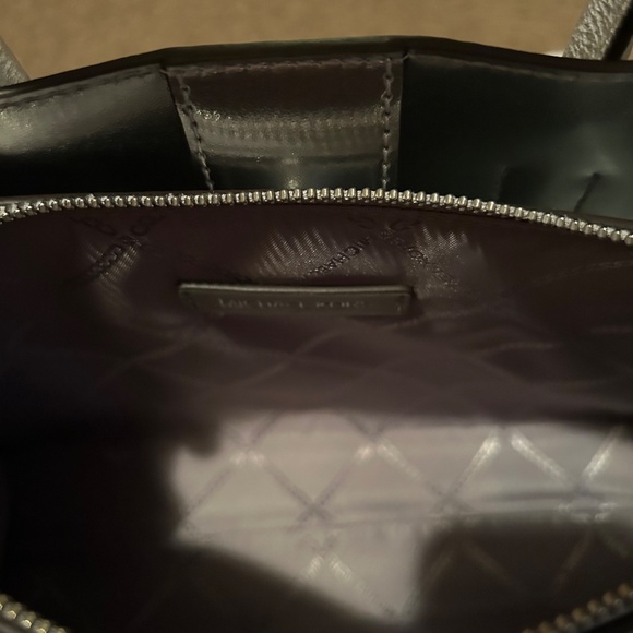 Micheal Kors Ruthie Small Metallic Leather Satchel - Picture 5 of 5